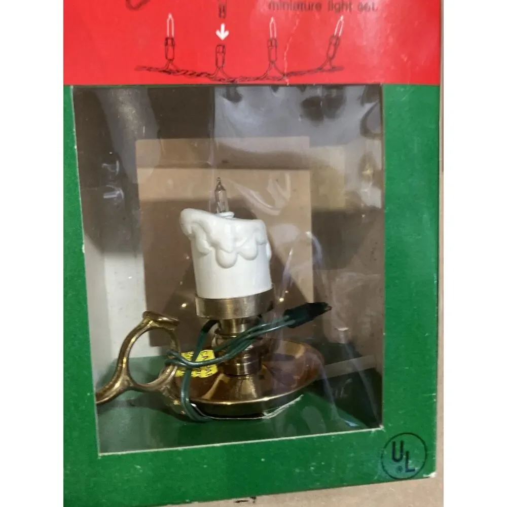 Christmas Trim Accent Light Ornament Vintage Illuminated TESTED FAST SHIPPING